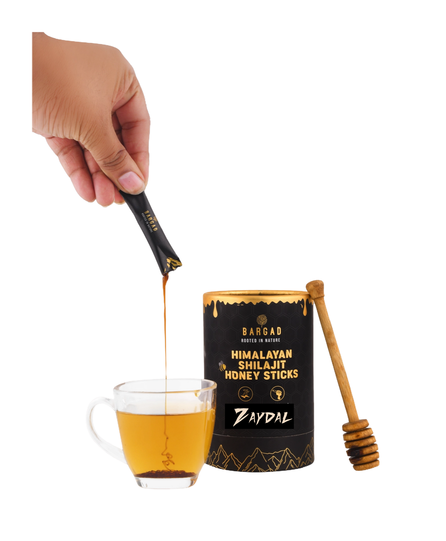 Pure Himalayan Shilajit Resin Honey Sticks for better vitality, fulvic acid - zaydal