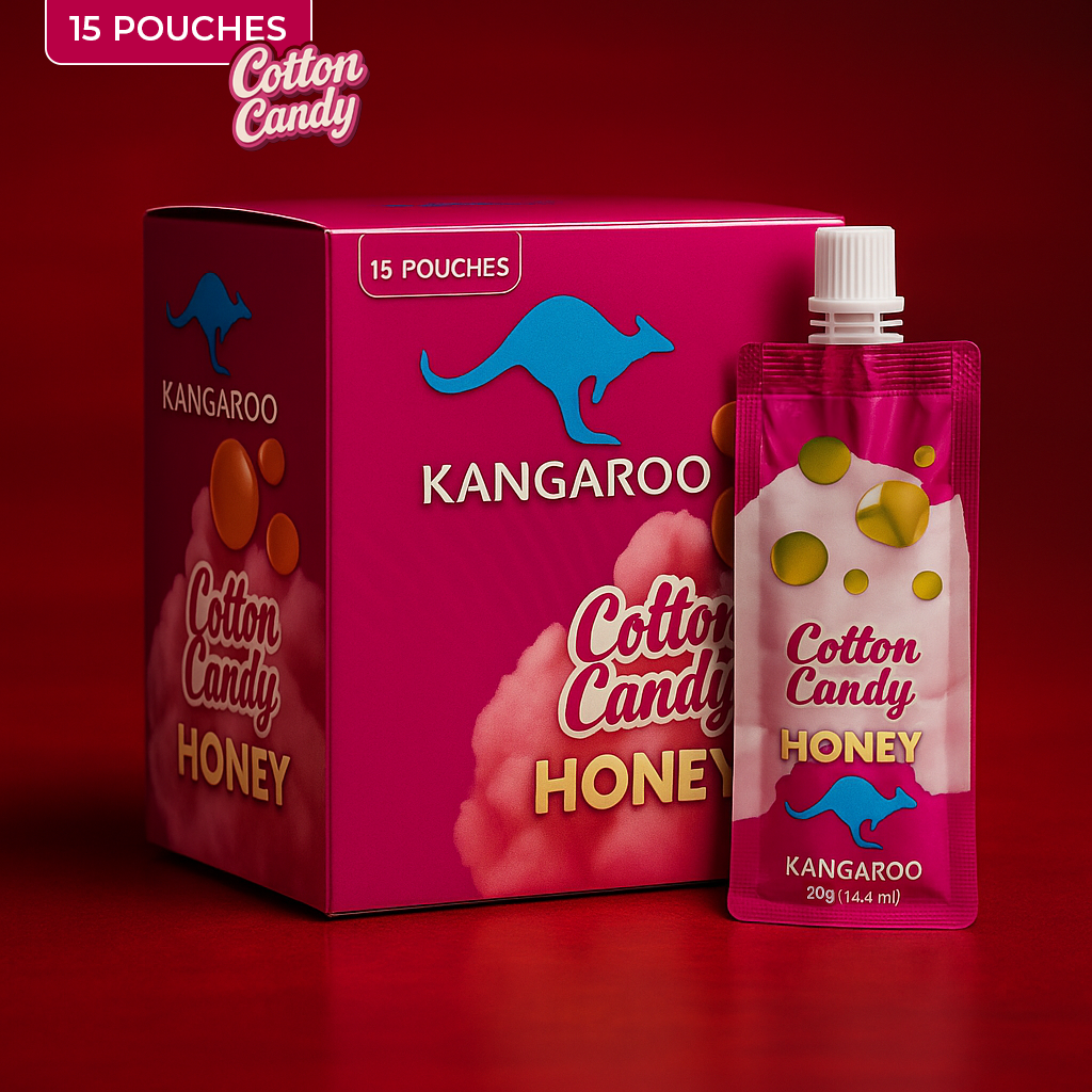 New Kangaroo Cotton Candy Honey
