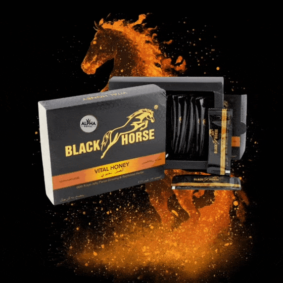 New Black Horse Stamina And Power