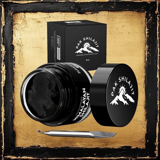 Organic Sundried Himalayan Shilajit Resin 15G - Zaydal