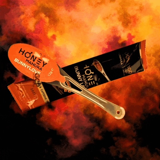 Manuka honey spoon infused with cinnamon, individually wrapped spoons. honey pack for men near me