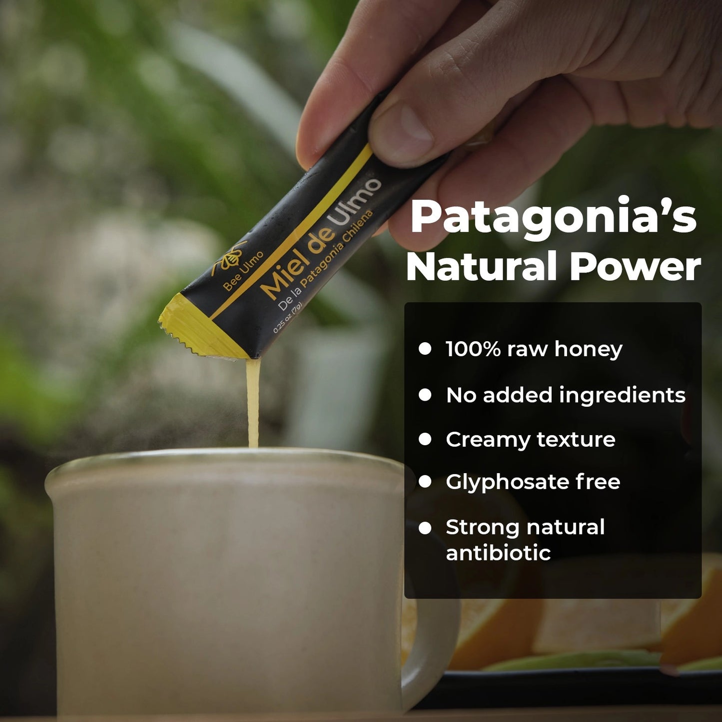 Raw Ulmo Honey Sachets APF 150 Certified